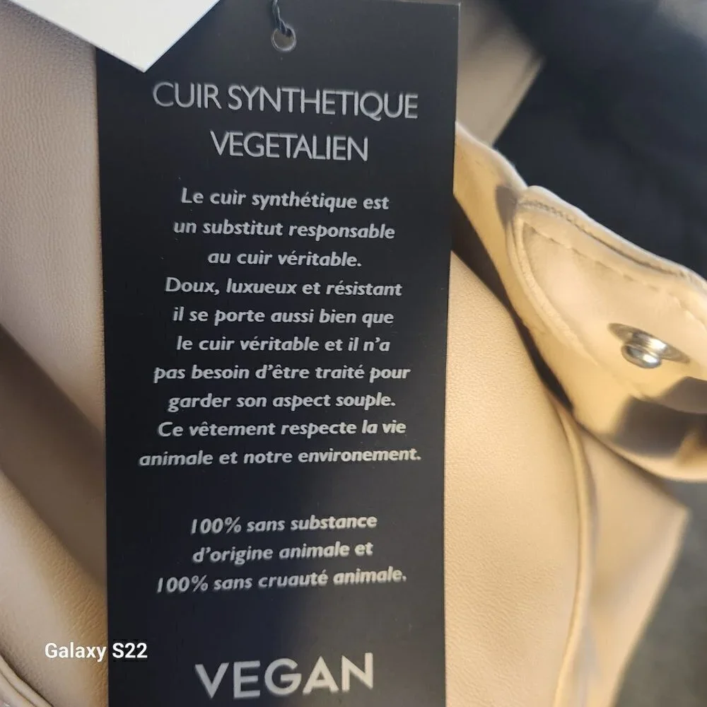 NVLT vegan leather